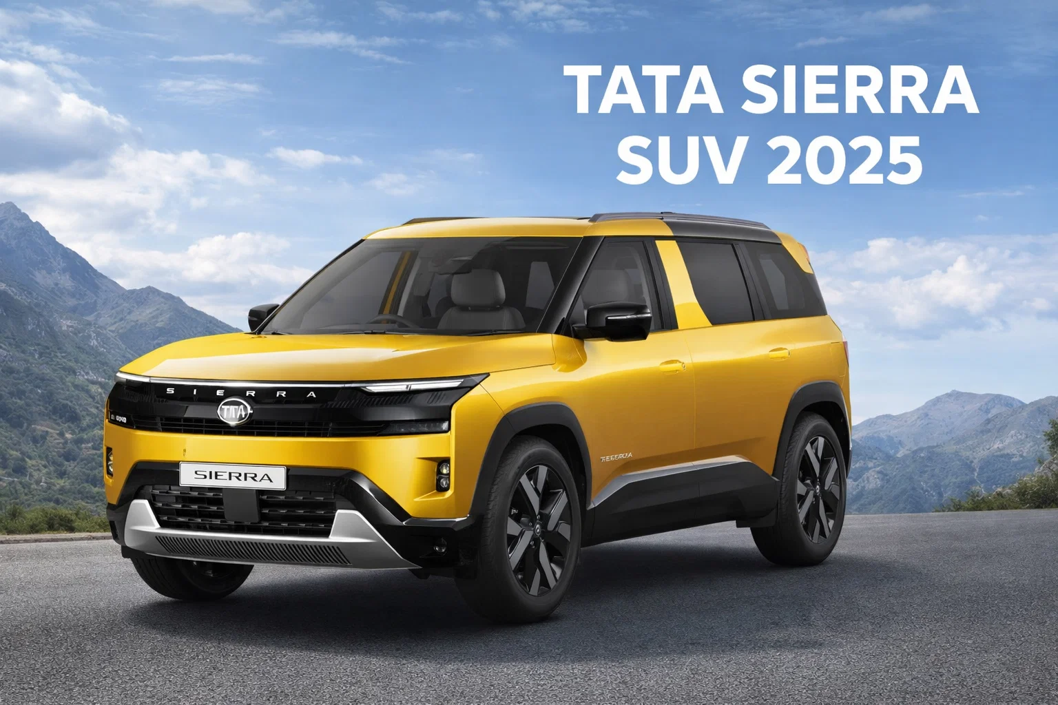Tata Sierra SUV 2025